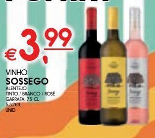 Vinhos sossego