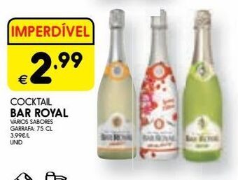 Meu Super Coquetel bar royal promoção