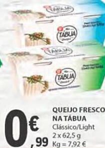 E.Leclerc Queijo fresco promoção
