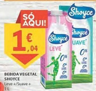 E.Leclerc Bebidas naturais shoyce promoção