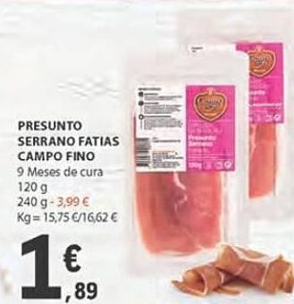 E.Leclerc Presunto campo fino promoção