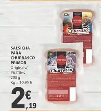 E.Leclerc Salsicha primor promoção
