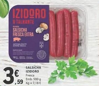 E.Leclerc Salsicha izidoro promoção