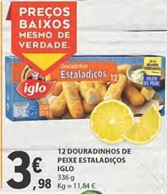 Palitos de peixe iglo