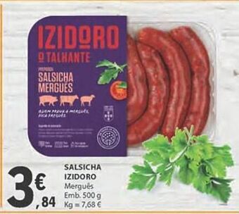 E.Leclerc Salsicha izidoro promoção