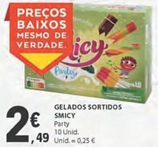E.Leclerc Gelados promoção