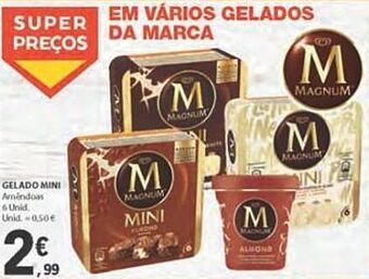 E.Leclerc Gelados magnum promoção