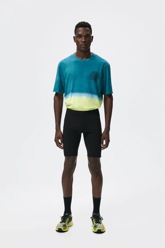 ZARA T-shirt com estampado tie-dye promoção