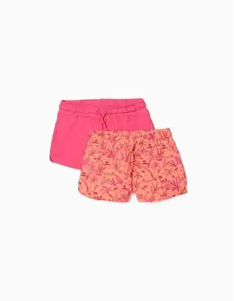 Zippy 2 calções para menina 'palm tree', coral/rosa promoção