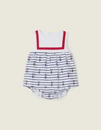 Zippy Vestido com body integrado para recém-nascida 'minnie', branco promoção
