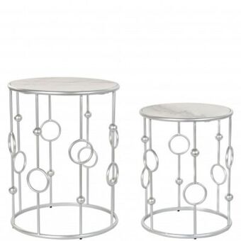 Superdecor Mesa auxiliar de metal/mármore 468 promoção