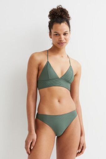 H&M Top de biquíni almofadado promoção