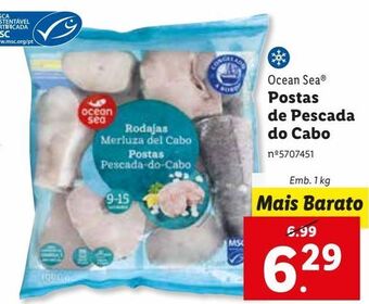 Peixe congelado ocean sea