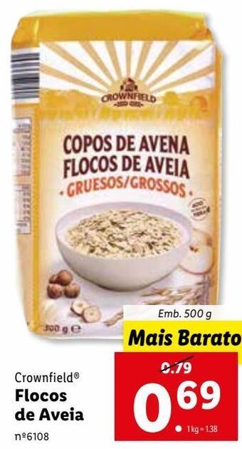 Lidl Cereal de aveia promoção