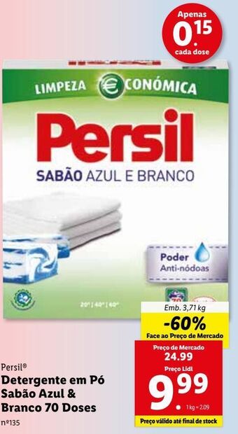Lidl Sabão persil promoção