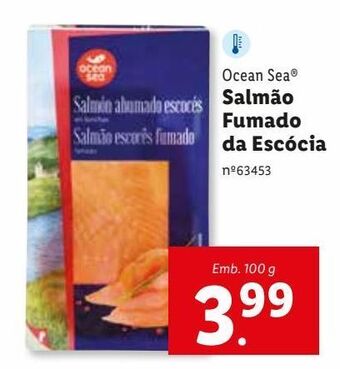 Lidl Salmão fumado ocean sea promoção