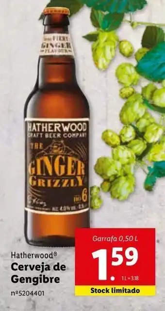 Lidl Cerveja hatherwood promoção