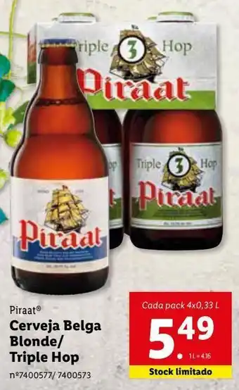 Lidl Cerveja belga promoção