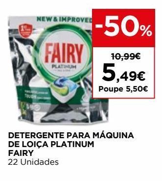 El Corte Inglés Detergente fairy promoção