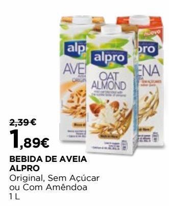 Bebida de aveia alpro