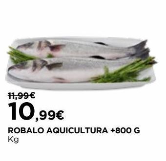El Corte Inglés Robalo promoção