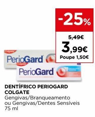 Pasta de dentes colgate