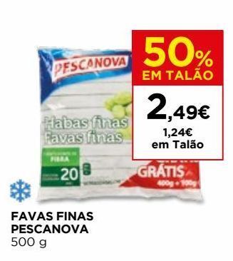 El Corte Inglés Favas finas pescanova promoção