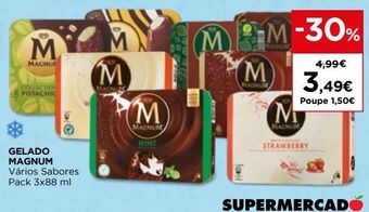 El Corte Inglés Gelados magnum promoção