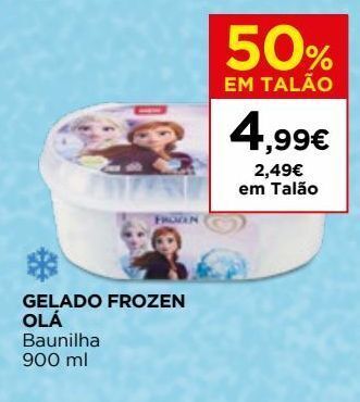 El Corte Inglés Gelados olá promoção