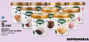 El Corte Inglés Gelados quinta dos açores promoção
