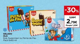 El Corte Inglés Gelados olá promoção