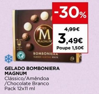 El Corte Inglés Gelados magnum promoção
