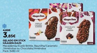 El Corte Inglés Gelados häagen-dazs promoção