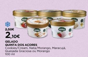El Corte Inglés Gelados quinta dos açores promoção