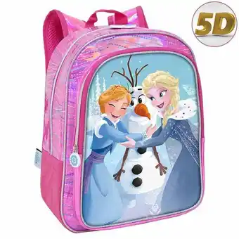 Centroxogo Mochila frozen com bolso 35cm promoção