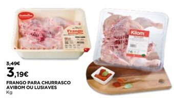 El Corte Inglés Frango promoção