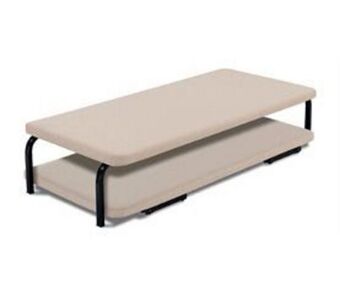 Base dupla tapiflex 90x190 revestida a tecido cru