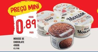 Minipreço Mousse de chocolate promoção