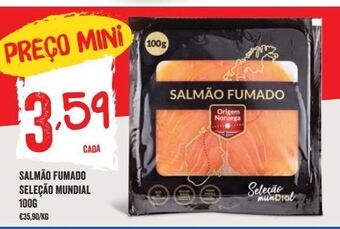 Minipreço Salmão fumado promoção