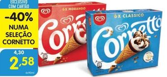 Minipreço Cornetto promoção