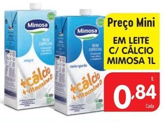 Minipreço Leite mimosa promoção
