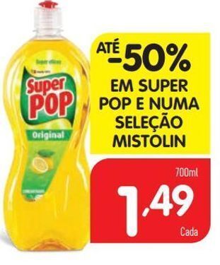Minipreço Detergente lavalouça super pop promoção