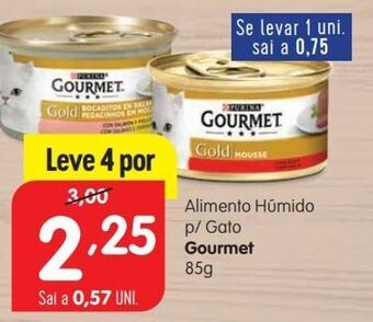 Minipreço Ração para gatos gourmet promoção