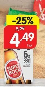 Minipreço Cerveja super bock promoção
