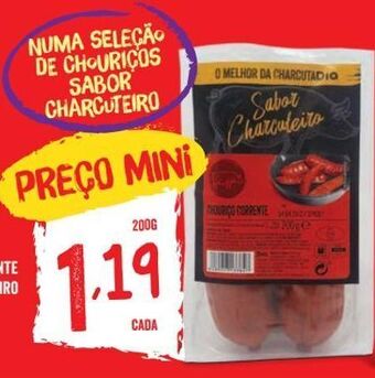 Minipreço Chouriço promoção