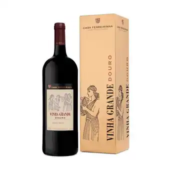 Vinho tinto vinha grande casa ferreirinha magnum douro