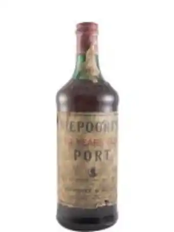 Garrafeira Nacional Niepoort 20 anos porto (engarrafado em 1972 c/rótulo em papel) promoção