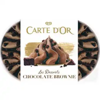 Gelado ola carte d'or brownie 900ml