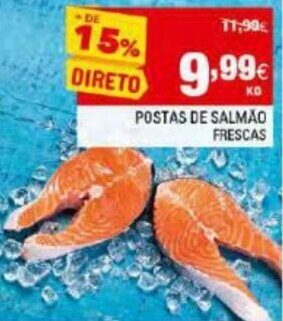 Postas de Salmào Frescas