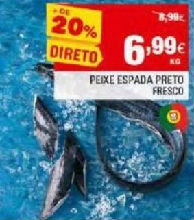 Peixe Espada Preto